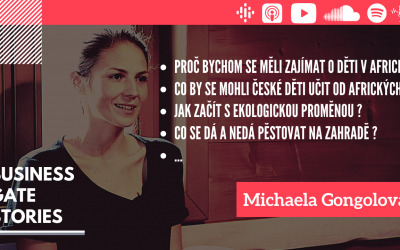 #6 Michaela Gongolová – Proč bychom se měli zajímat o děti v Africe a jak začít žít bez obalů